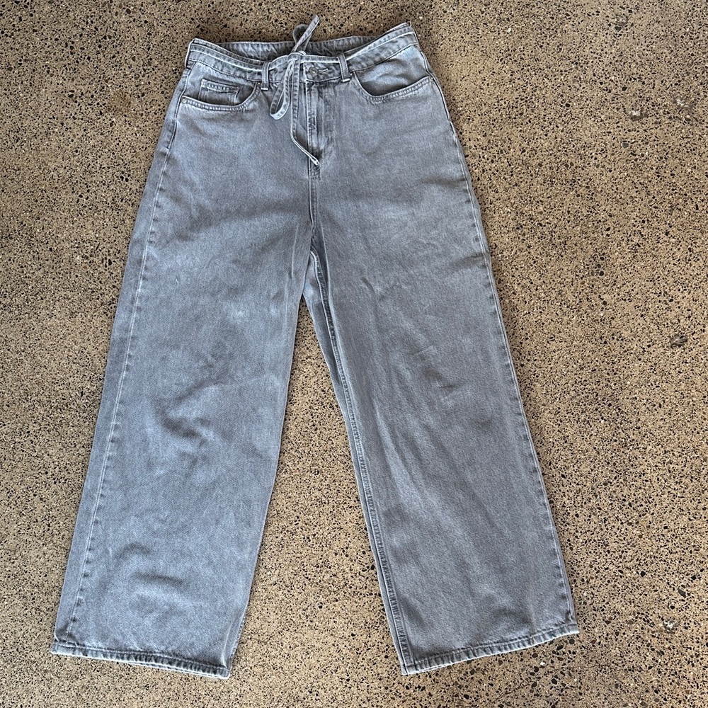 Viral Gray H&M Baggy Denim